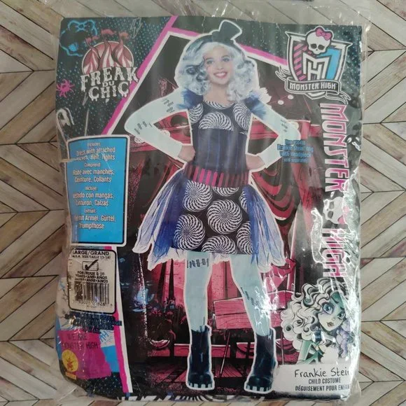 Rubie's Monster High Frankie Stein Costume - Girls 12-14 - Picture 2 of 3